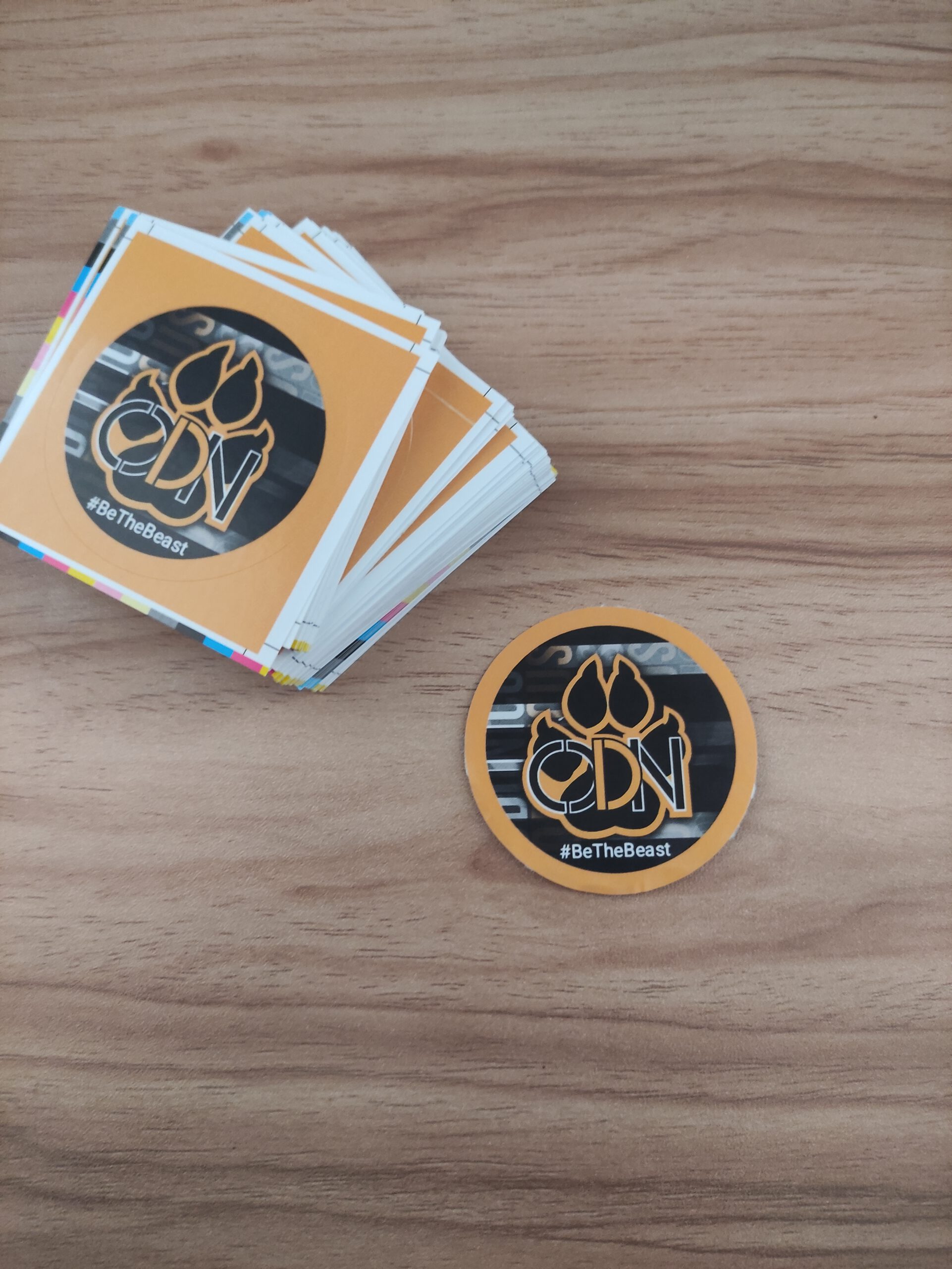 Stickers Odonicus eSports #BeTheBeast (x10)